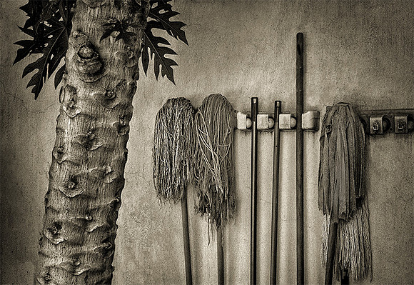 Rag Mop Rack