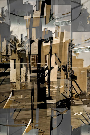 Cubist Bus Stop