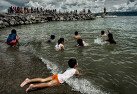 Chapala Bathers