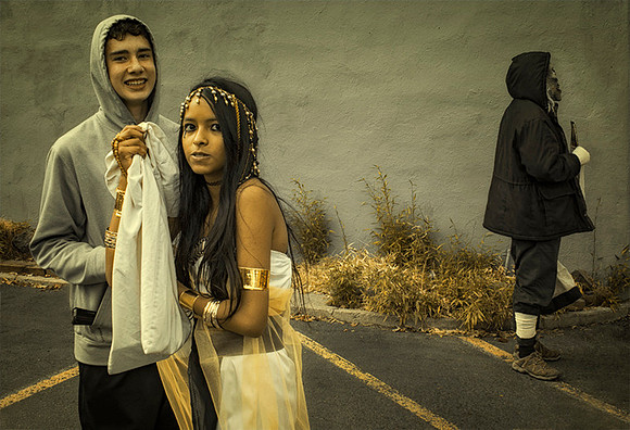 On Halloween