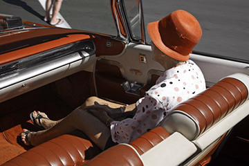 Lady in Passenger's Seat