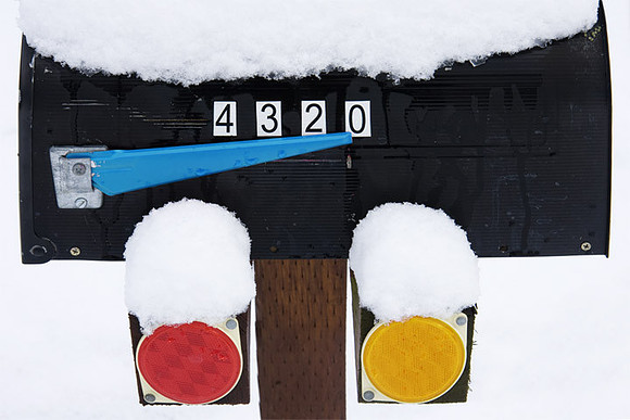 Winter Mailbox