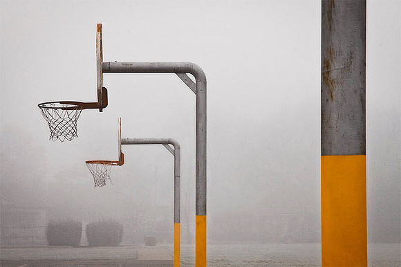 Baskets in Fog
