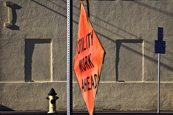 Utility Work Ahead