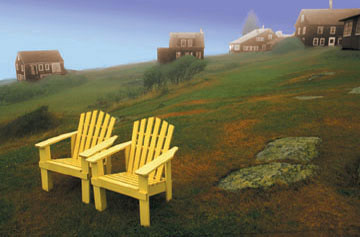 Yellow Adirondacks