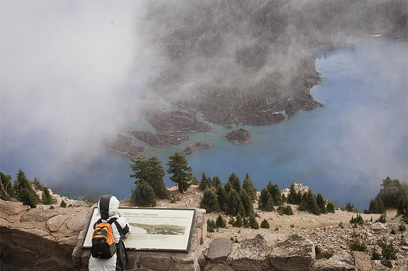 Overlooking The Lake