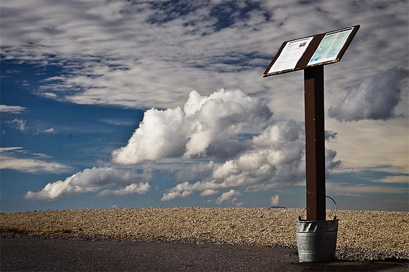 Sign at Cloudcap