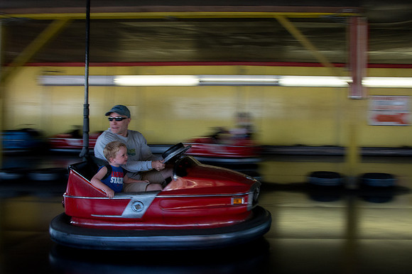 Zooming Bumper Cars