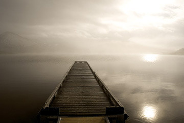 Emigrant Pier and Reflection