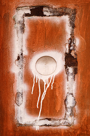 Red Door Abstract